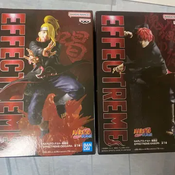 NARUTO EFFECTREME 피규어 데이다라 전갈 2개 세트