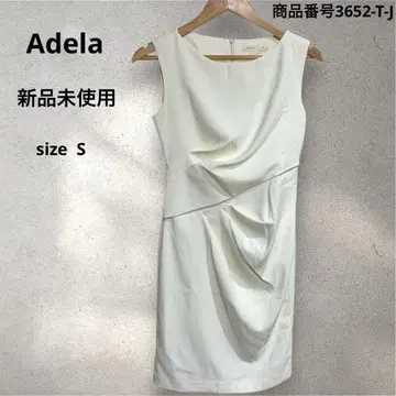Adela 미사용 새상품 슬리브리스 화이트 원피스 사이즈 S