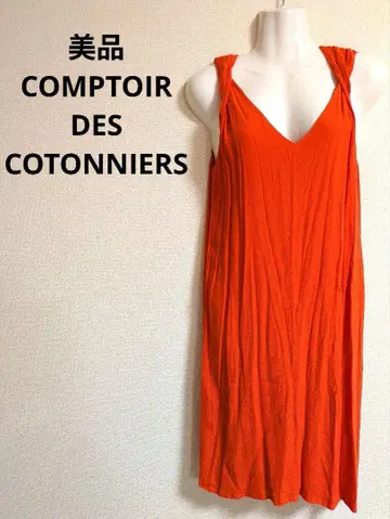새상품급 COMPTOIR DES COTONNIERS 슬리브리스 원피스