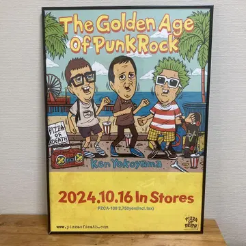 켄 요코야마 The Golden Age Of Punk Rock 포스터