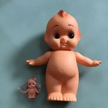쇼와 레트로 캐릭터 인형 큐피
