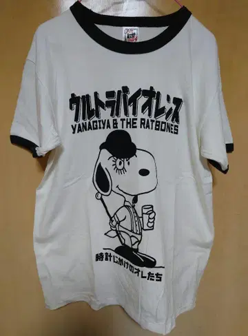 YANAGIYA & THE RATBONES 스누피 티셔츠