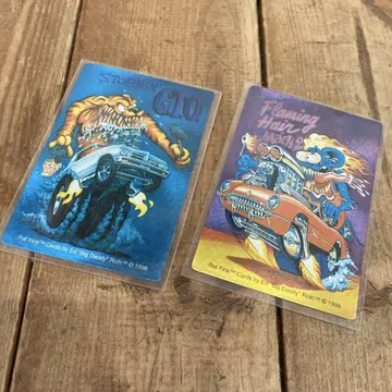 Ed Roth 컬렉터즈 카드 2장 세트