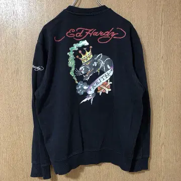 에드하디 ed hardy 트레이닝복 왕관 팬서 블랙 L 사이즈