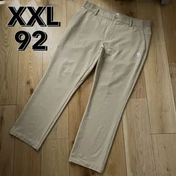 새상품급 XXL 아디다스 골프 여름 팬츠 나일론 스트레치 베이지 92