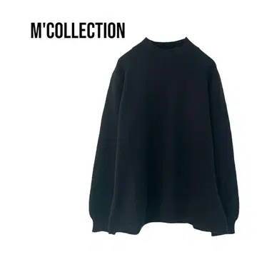 M'Collection M 컬렉션 캐시미어 100% 니트 하이넥