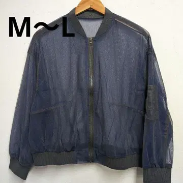 더블 시어 블루종 M L 네이비