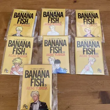 BANANA FISH 코믹스 세트 + 스크래치 카드