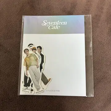 SEVENTEEN 우지 세부치 카페 스티커 세트
