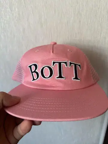 BoTT 핑크 메쉬 캡