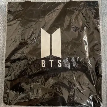 BTS 로고 토트백 블랙
