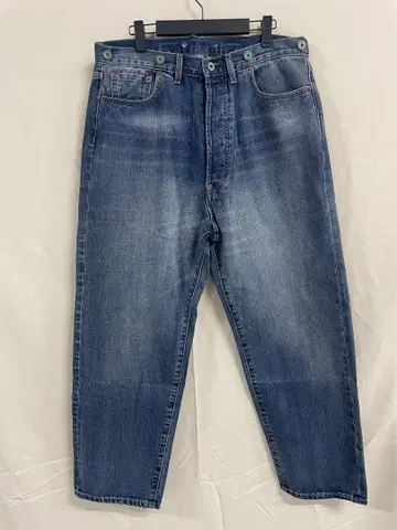 A.PRESSE NO.22 WASHED WIDE DENIM 32 사이즈