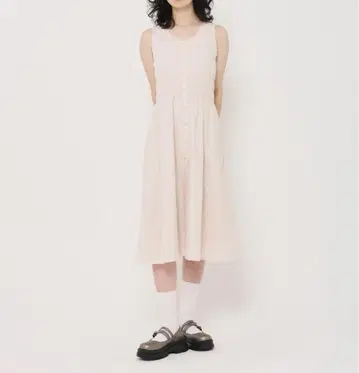 TINA:JOJUN A 라인 코튼 원피스