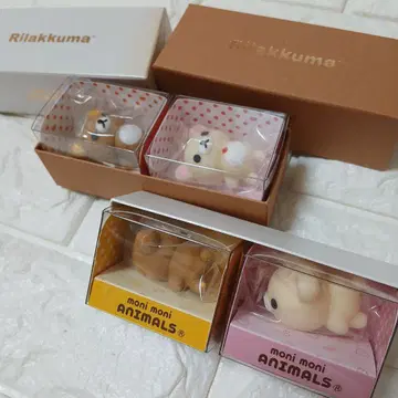 리락쿠마 모니마루즈 moni moni ANIMALS BOX 세트