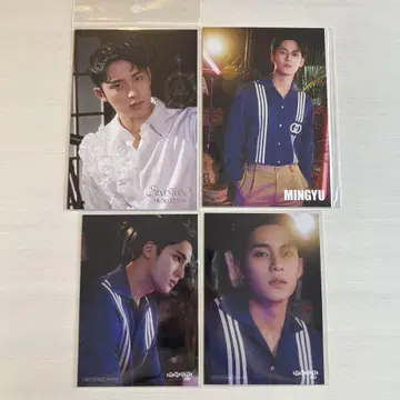 Seventeen museum 2022 & 2024 민규 엽서