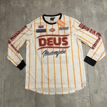 DEUS EX MACHINA 모토크로스 메쉬 긴팔 티셔츠 L