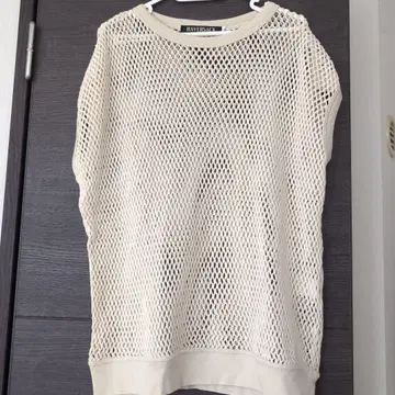빔즈 보이 HAVERSACK 메쉬 슬리브리스 탑 사이즈 1