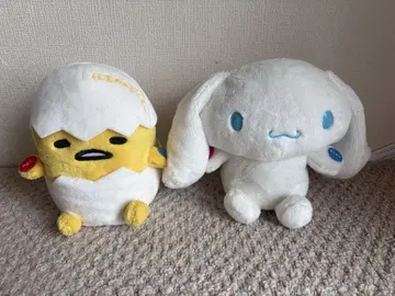 구데타마 & 시나모롤 모방 녹음 봉제 인형
