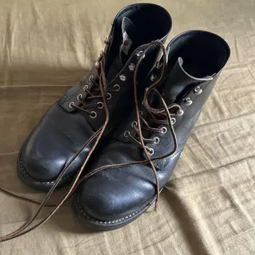 Red Wing 엔지니어 부츠 블랙