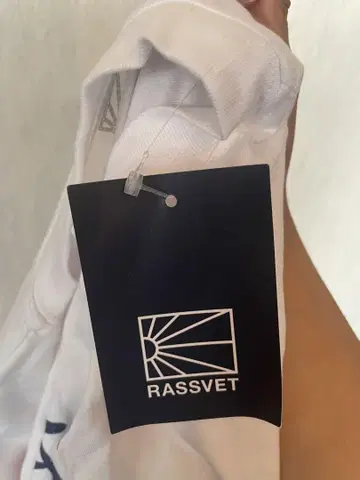 RASSVET 로고 긴팔 티셔츠 S
