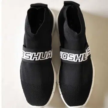 새상품 JoshuaSanders 입체 로고 밴딩 삭스 스니커즈 26cm