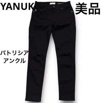 새상품급 YANUK 패트리샤 스트레치 스키니 데님 팬츠 블랙 24
