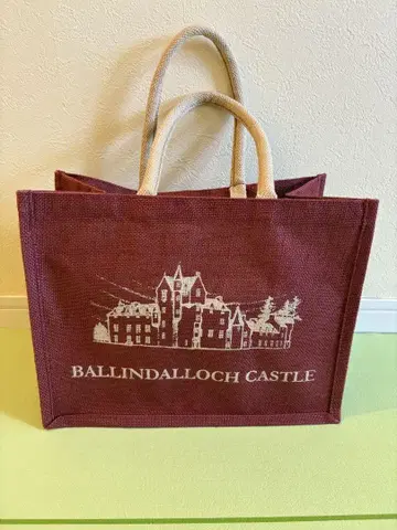 BALLINDALLOCH CASTLE 주트 백 스코틀랜드 기념품