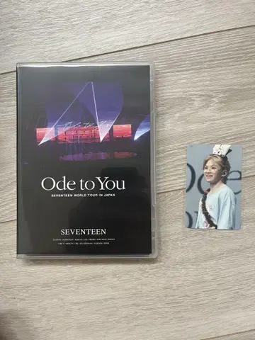 SEVENTEEN Ode to You DVD 트레이딩 카드 포함