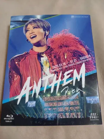 새상품 타카츠카 성조 ANTHEM 안셈 Blu-ray
