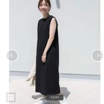 어반 리서치 도어스 USA 코튼 스트레이트 원피스