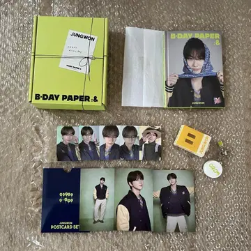 ENHYPEN 정원 B-DAY PAPER :& 2024 생일
