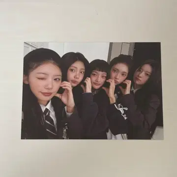 한국 한정판 illit 팝업 엽서