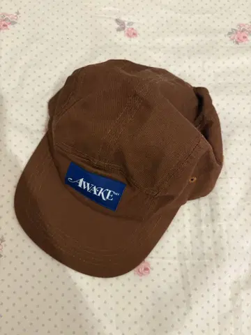 AWAKE 브라운 워크 캡