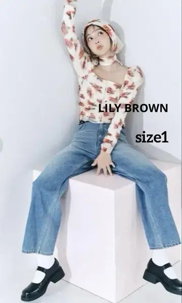 LILY BROWN 릴리 브라운 데님 팬츠/스트레이트 데님