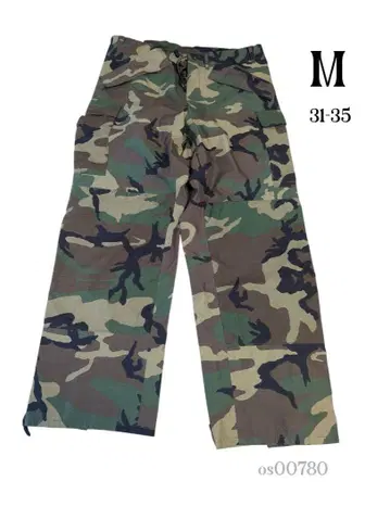 USMC 밀리터리 고어텍스 카모플라주 팬츠 M31-35 인심 80cm