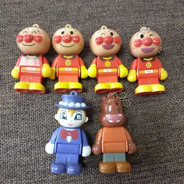 호빵맨 블록 라보 스윙 인형 피규어 가챠가챠