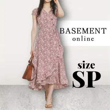 BASEMENT online 프릴 꽃무늬 카슈쿨 원피스 SP