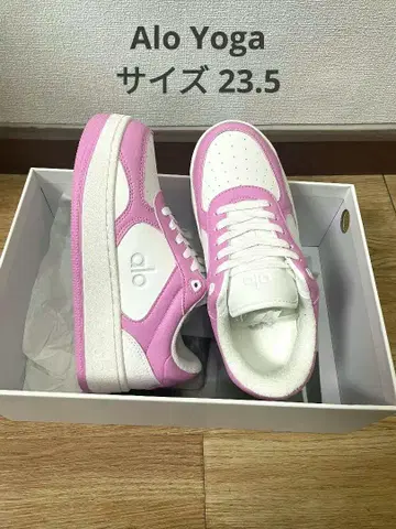 ALO White&Pink Recovery Mode 스니커즈 여성용