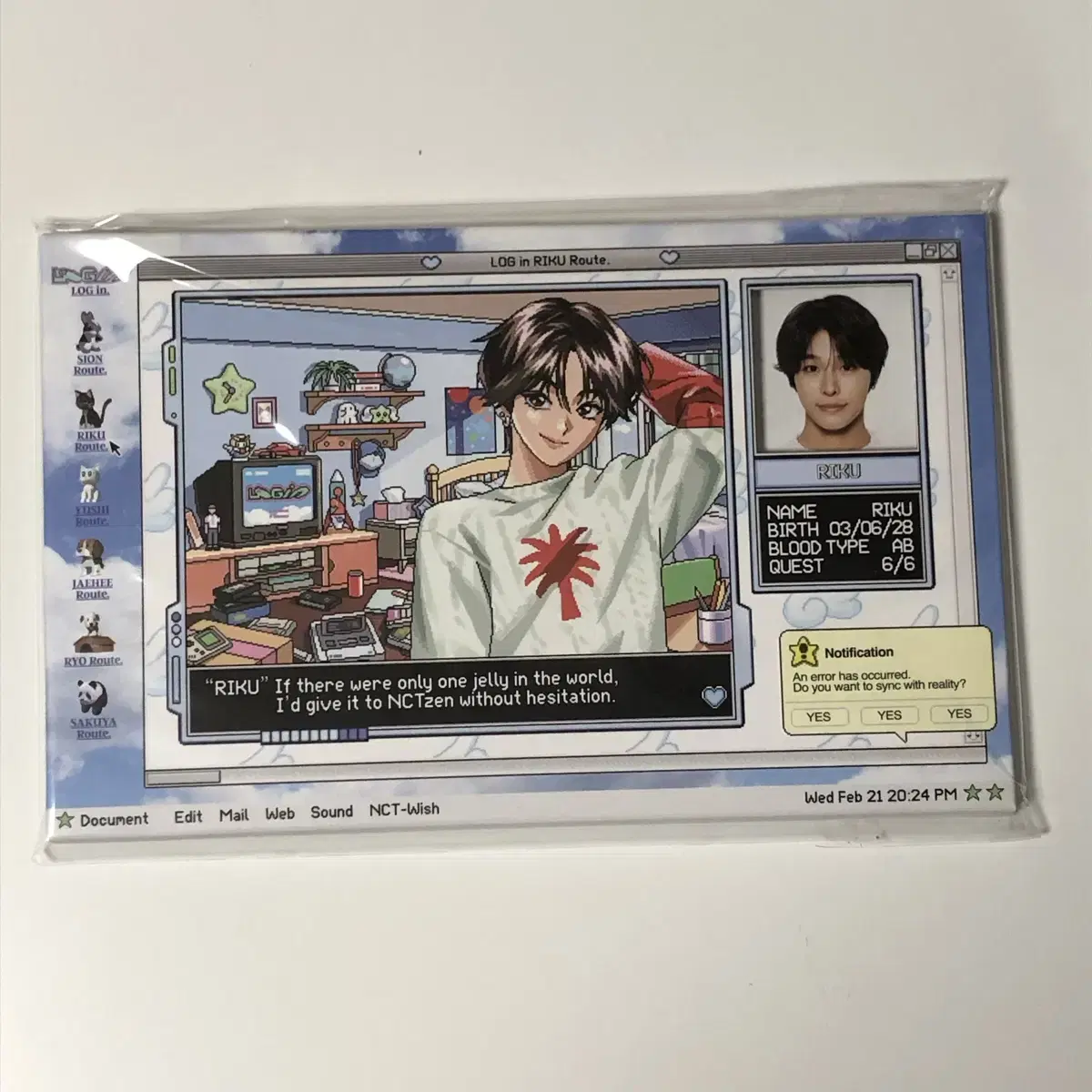 NCT | 엔시티 Nct Wish Login Japan Tour Random Toy Mini