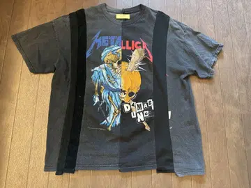 Rewritable 재기록 가능 METALLICA 리메이크 밴딩 티셔츠