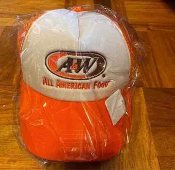 A&W 메쉬 캡 오렌지
