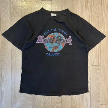 90s HardRockCafe USA제 티셔츠 하드 록 빈티지