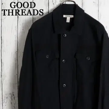 GOODTHREADS 굿스레드 밀리터리 필드 자켓 블랙