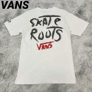 90s VANS 화이트 화이트 티셔츠