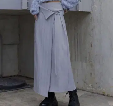 PAGEBOY 디자인 내로우 스커트 F 그레이
