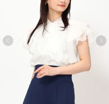 미슈마슈 리본 보타이 블라우스 새상품 택 포함