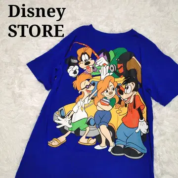 DisneySTORE 디즈니 스토어 구피 무비 티셔츠 블루