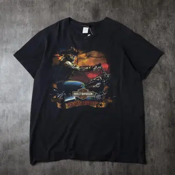 HARLEY DAVIDSON 할리데이비슨 해골 티셔츠 XL