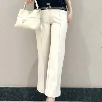 스나이델 SNIDEL 핀턱 컷 팬츠