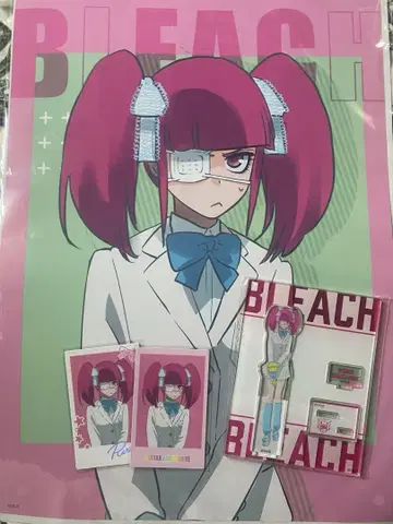 BLEACH 릴카 아크릴 스탠드 포스터 카드